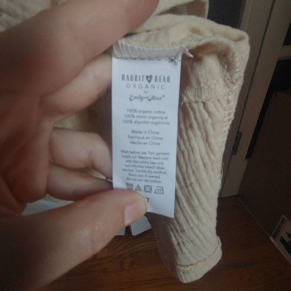 Rabbit Bear Organic Cotton Toddler Dresses - Picture 11 of 11